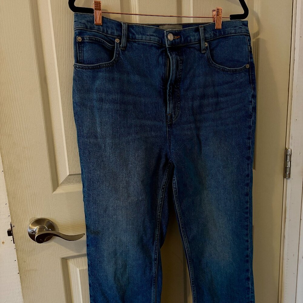 Everlane Way High Slim jeans, size 32
